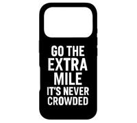 Carcasa para iPhone 17 Pro Cotización Motivacional Go The Extra Mile