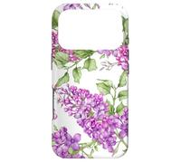 Carcasa para iPhone 17 Pro Cottagecore Aesthetic For Flower Lover Cute Lilac Pattern