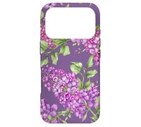 Carcasa para iPhone 17 Pro Cottagecore Aesthetic For Flower Lover Floral Purple Lilac