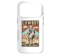 Carcasa para iPhone 17 Pro Cowboy Rodeo Texas Take Me Away Western Southwest Theme