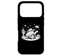 Carcasa para iPhone 17 Pro Cowboy Tortoise Desert OVNI Noche Obra De Arte