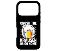 Carcasa para iPhone 17 Pro Craft Beer Homebrewer Crush The Krausen Or Go Home