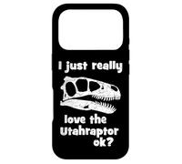 Carcasa para iPhone 17 Pro Cráneo fósil de Utahraptor