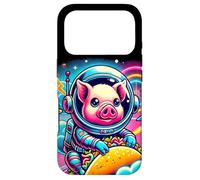 Carcasa para iPhone 17 Pro Crazy Space Taco Pig Funny