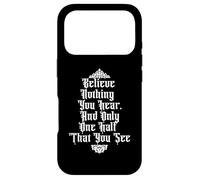 Carcasa para iPhone 17 Pro CREA Nada Que OYAS Y LA Mitad Ves Edgar Allan PoE Meme