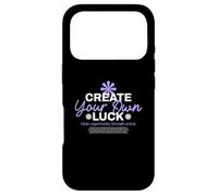 Carcasa para iPhone 17 Pro CREA tu Propia Suerte - Urban Typography Streetwear
