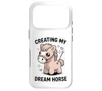 Carcasa para iPhone 17 Pro Creando mi Caballo de ensueño Kawaii Pastel Pony