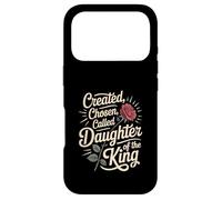 Carcasa para iPhone 17 Pro Created Chosen Called Daughter of King Christian Jesus God