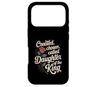 Carcasa para iPhone 17 Pro Created Chosen Called Daughter of King Christian Jesus God