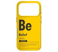 Carcasa para iPhone 17 Pro Creencia - Manifestación, Gimnasio, Hustle, Éxito, Motivacional