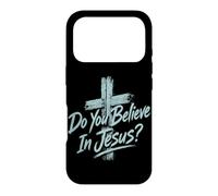 Carcasa para iPhone 17 Pro ¿Crees En Jesús Cruz Cristiana Fe Religioso