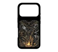 Carcasa para iPhone 17 Pro Criaturas del Bosque Misterioso Bigfoot Leyendas del Hombre Polilla