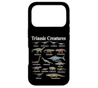 Carcasa para iPhone 17 Pro Criaturas Triásicas Primeros Reptiles Evolución Paleontología