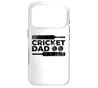 Carcasa para iPhone 17 Pro Cricket Dad Cricket Lover Team Sports Día del Padre