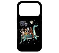 Carcasa para iPhone 17 Pro Críptico Pie Grande Mothman Jackalope Monstruo Lago Ness