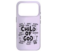 Carcasa para iPhone 17 Pro Cristiano Hijo de Dios Guerrero de fe