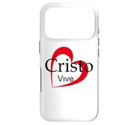 Carcasa para iPhone 17 Pro Cristo Vive, Jesus Christian Bible Verse Sayings, Faith