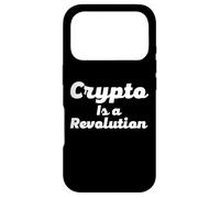 Carcasa para iPhone 17 Pro Crypto Is a Revolution Cryptocurrency Is The Future of Money