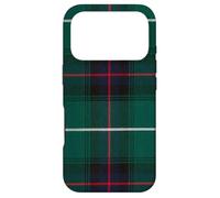 Carcasa para iPhone 17 Pro Cuadros de la Familia de tartán Antiguo Verde del Clan escocés Hamilton