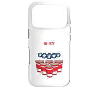 Carcasa para iPhone 17 Pro Cualquier Agujero es mi Objetivo: Juego de Fiesta Pong, Beirut Uni/College