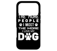 Carcasa para iPhone 17 Pro Cuantas más Personas conozco, más Amo a mi Perro - Funny Dog