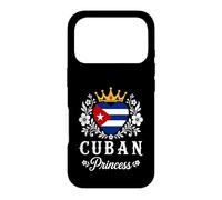 Carcasa para iPhone 17 Pro Cuban Princess Cuba Flag Proud Cuban Girl