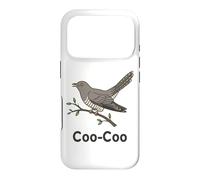 Carcasa para iPhone 17 Pro Cuckoo Bird Meme Diciendo Coo-Coo Pájaro India Cuckoo Birds