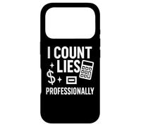 Carcasa para iPhone 17 Pro Cuento mentiras profesionalmente Divertida Cita Contable