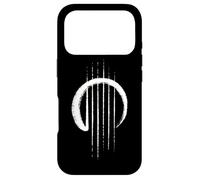 Carcasa para iPhone 17 Pro Cuerdas de Guitarra Enso Japan Zen Circle Caligrafía