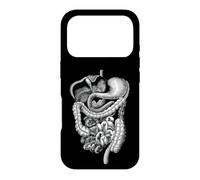 Carcasa para iPhone 17 Pro Cuerpo Humano Órganos internos Anatomía Gráfico Regalo Hombres Mujeres