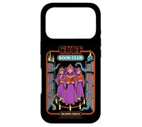 Carcasa para iPhone 17 Pro Cult Book Club Sci Hi Horror Retro Vintage Funny Adult Humor
