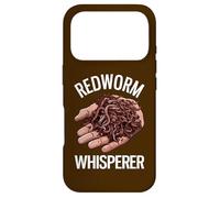 Carcasa para iPhone 17 Pro Cultivo de Gusanos Divertidos susurradores de Gusanos Rojos