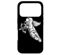 Carcasa para iPhone 17 Pro Cupido Skull Demon Querubín Tatuaje Flash
