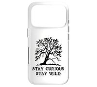 Carcasa para iPhone 17 Pro Curious Stay Inspirationa Wild Tree Silhouette Nature Lover
