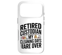 Carcasa para iPhone 17 Pro Custodio Jubilado Mis días de Limpieza han Terminado el Humor