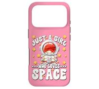 Carcasa para iPhone 17 Pro Cute Astronaut GNOME Graphic For Just A Girl Who Loves Space