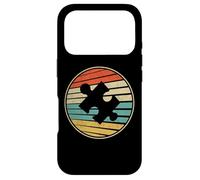 Carcasa para iPhone 17 Pro Cute Autism Awareness Vintage 70s 80s Autism Mom Dad Puzzle
