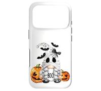 Carcasa para iPhone 17 Pro Cute Boo Ghost GNOME For Girls Halloween Bats and Pumpkin