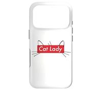 Carcasa para iPhone 17 Pro Cute Cat Lady Graphic
