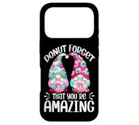 Carcasa para iPhone 17 Pro Cute Donut Gnomes For Girls Donut Forget That Youre Amazing