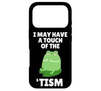 Carcasa para iPhone 17 Pro Cute Frog Toad Touch of The Tism Autism Awareness