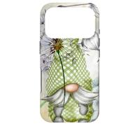 Carcasa para iPhone 17 Pro Cute GNOME Dandelion Flower Pattern For Women Mom Aesthetic