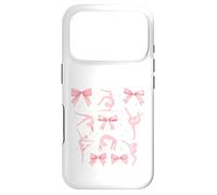 Carcasa para iPhone 17 Pro Cute Gymnastics Bows Aesthetic Gymnast Lover Design