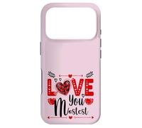 Carcasa para iPhone 17 Pro Cute Hearts Romantic Partners Special Days Love You Mostest