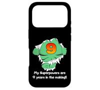 Carcasa para iPhone 17 Pro Cute Kids Superhero Birthday Gift For 9 Year Old Boys Outfit