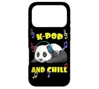 Carcasa para iPhone 17 Pro Cute KPOP Music Panda K Pop and Chill Vibes
