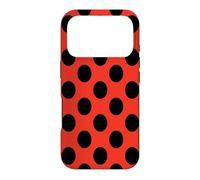Carcasa para iPhone 17 Pro Cute Ladybug Beetle Ladybird Ladybeetle Insect Red