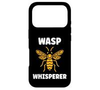 Carcasa para iPhone 17 Pro Cute Little Wasp Funny Minimalist Simple Whisperer Wasp