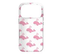 Carcasa para iPhone 17 Pro Cute Pink Whale
