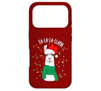 Carcasa para iPhone 17 Pro Cute Sarcastic Christmas Llama Outfit Graphic Design Style
